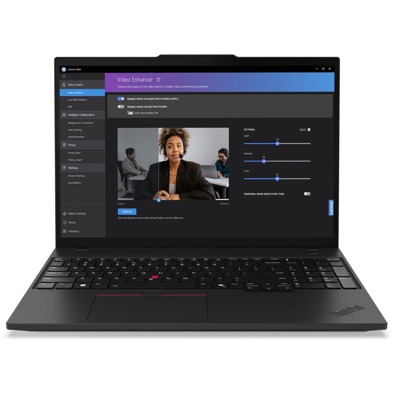 Laptop Lenovo ThinkPad T16 Gen 3 cu procesor Intel® Core™ Ultra 7 155U pana la 4.8 GHz, 16", WUXGA, IPS, 32GB DDR5, 1TB SSD, Intel® Graphics, Windows 11 Pro, Black, 3Y Premier Support