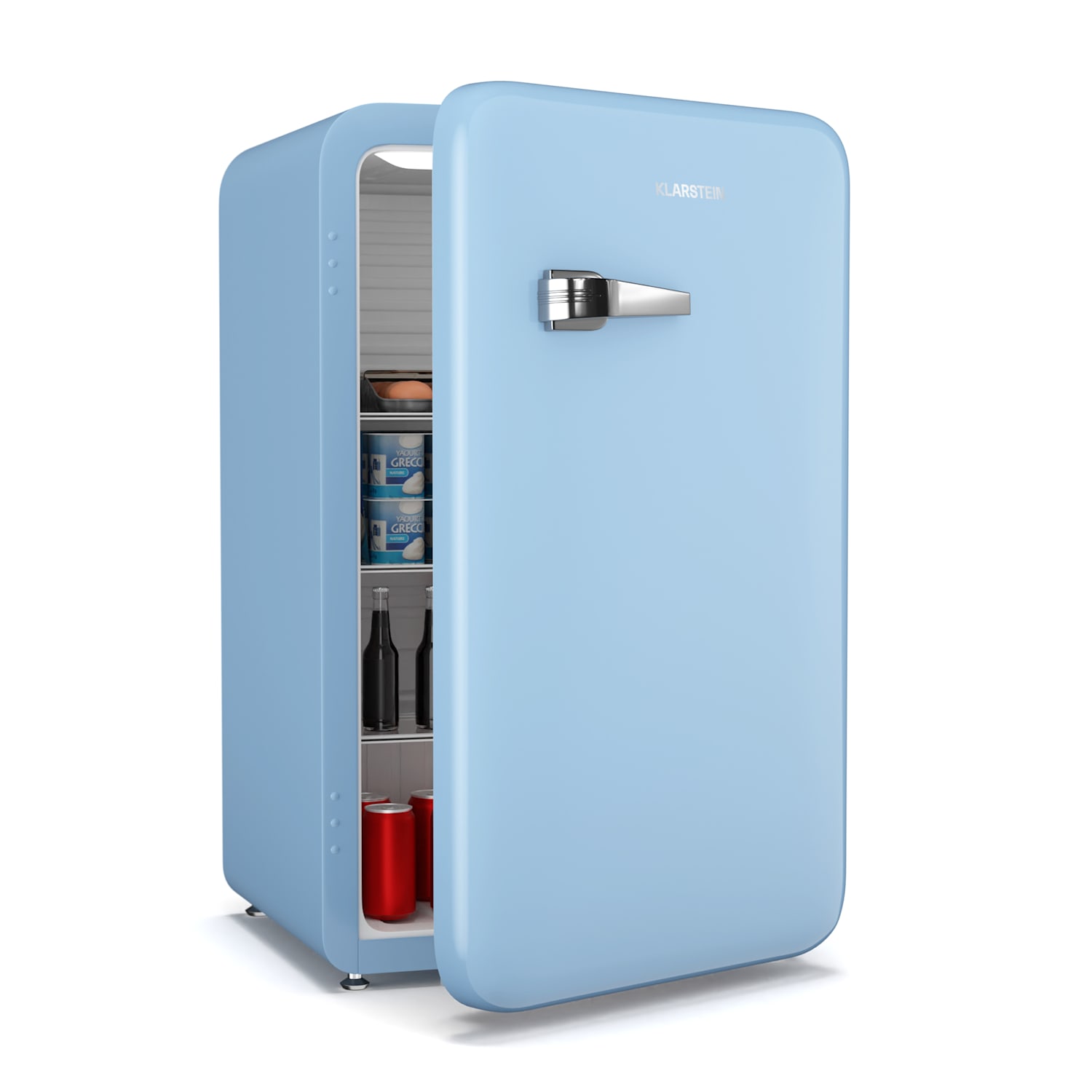 Klarstein, Audrey Evo Frigider, 112 L, Design Retro, Silentios, Compact, Disponibil In 3 Culori