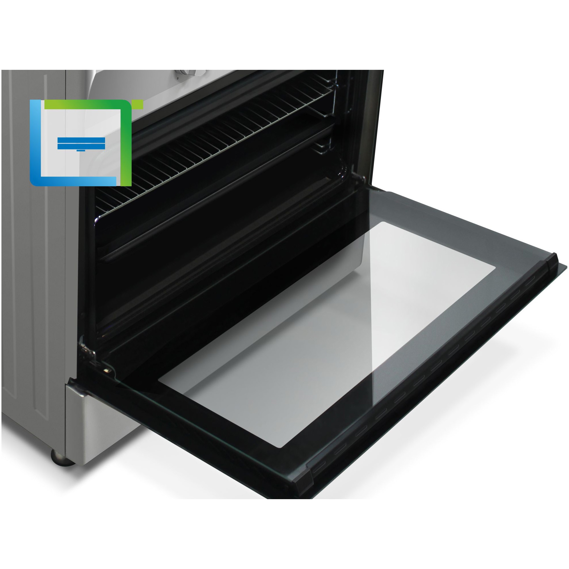 Aragaz semi-profesional Nobeltek NLT SP6904IX/FE1, plita gaz cu 5 arzatoare, 90 cm, inox