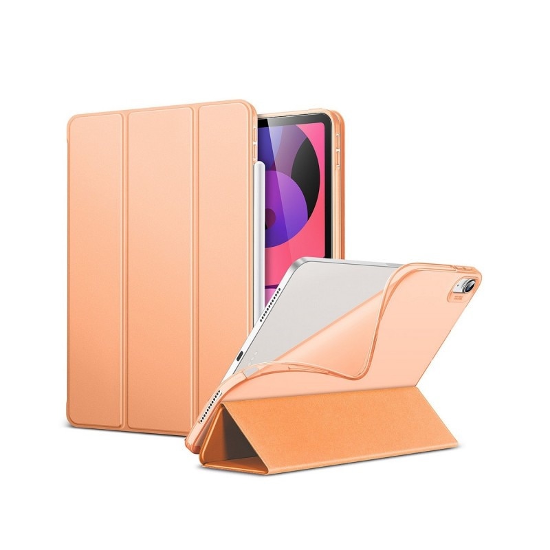 Husa Premium Esr Rebound Slim Jelly Compatibila Cu Apple Ipad Air 4 ( 2020 ), Orange