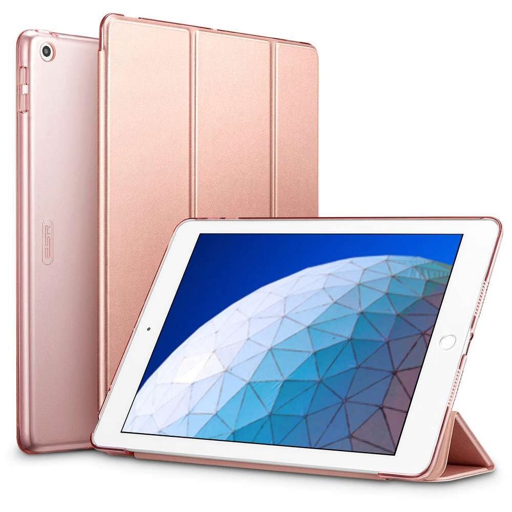 Husa de Protectie ESR Yippee pentru Apple iPad Air 3 10.5" 2019 , Functii Stand & Smart Sleep, Rose Gold