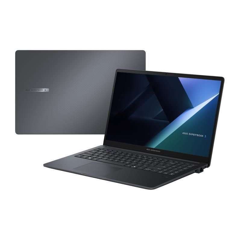 Laptop Asus ExpertBook B1 B1503CVA-NJ2301, 15.6 inch 1920 x 1080, Intel I5-1334U 10 C / 12 T, 3.4 GHz - 4.6 GHz, 12 MB cache, 55 W, 8 GB DDR5, 512 GB SSD, Intel UHD Graphics, Fara sistem de operare, Negru