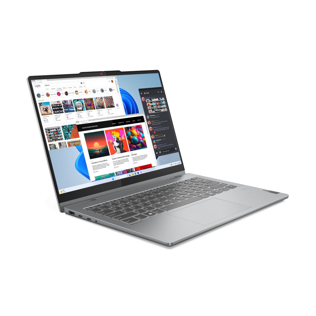Laptop Lenovo IdeaPad 5 2-in-1, 14", Intel Core Ultra 5, 16GB, SSD 512GB, Grey