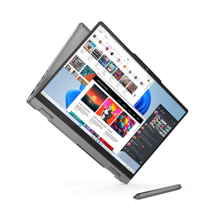 Laptop Lenovo IdeaPad 5 2-in-1, 14", Intel Core Ultra 5, 16GB, SSD 512GB, Grey