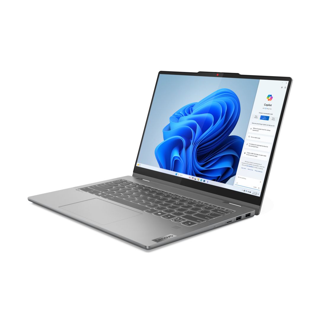 Laptop Lenovo IdeaPad 5 2-in-1, 14", Intel Core Ultra 5, 16GB, SSD 512GB, Grey