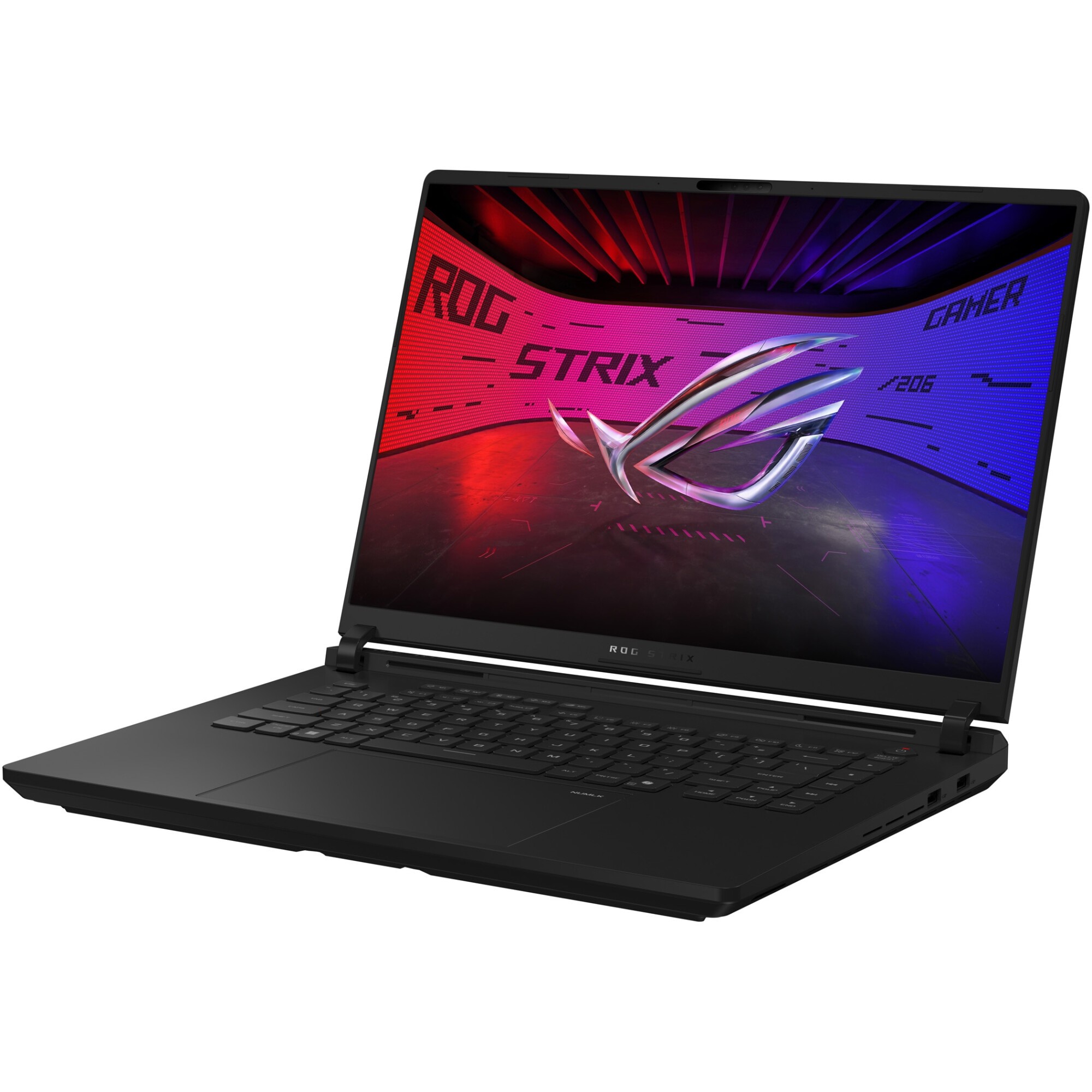 Laptop Gaming ASUS ROG Strix SCAR 16 G635LW cu procesor Intel® Core™ Ultra 9 275HX pana la 5.4GHz, 16", 2.5K WQXGA, Mini LED, 240Hz, G-Sync, 64GB DDR5, 2TB SSD, NVIDIA® GeForce RTX™ 5080 16GB GDDR7, Windows 11 Pro, Off Black