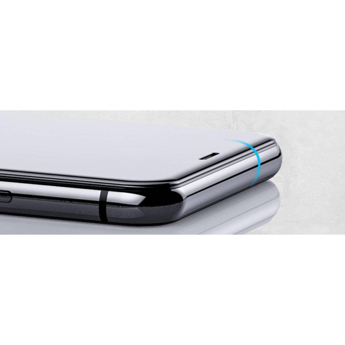 Folie sticla protectie compatibila cu iPhone 11, Full Cover, Full Glue, 9D, rezistenta la zgarieturi
