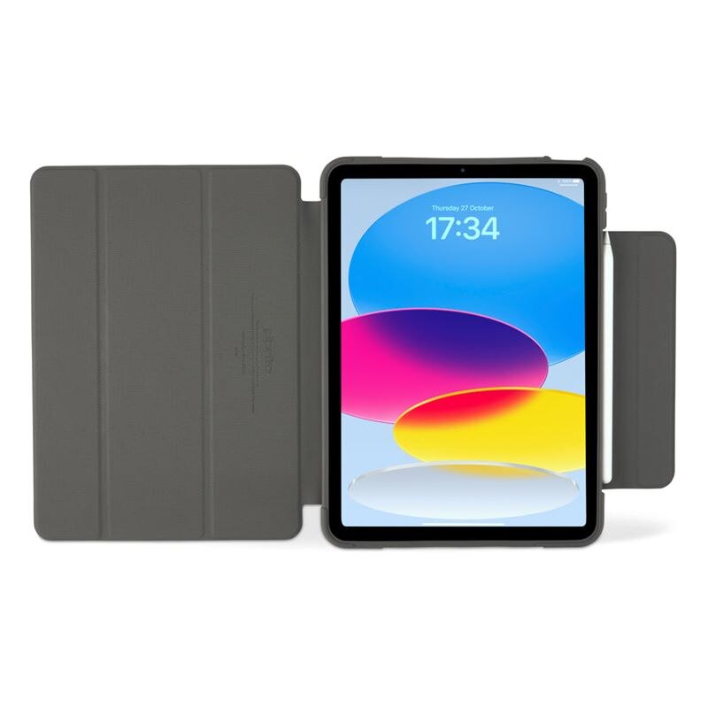 Husa Pipetto Shield 360 Folio compatibila cu iPad A16/iPad 2022, Black