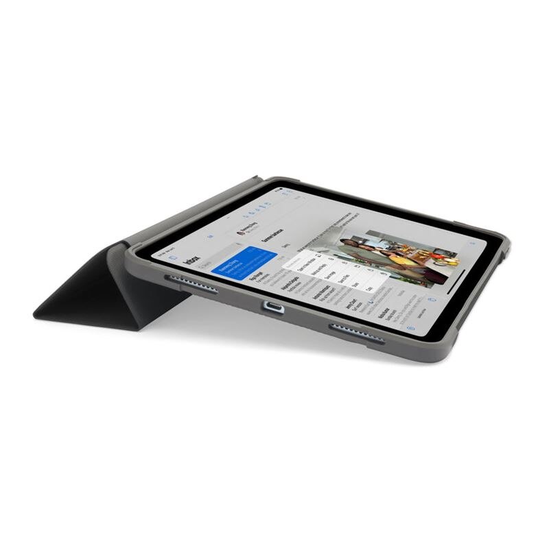 Husa Pipetto Shield 360 Folio compatibila cu iPad A16/iPad 2022, Black
