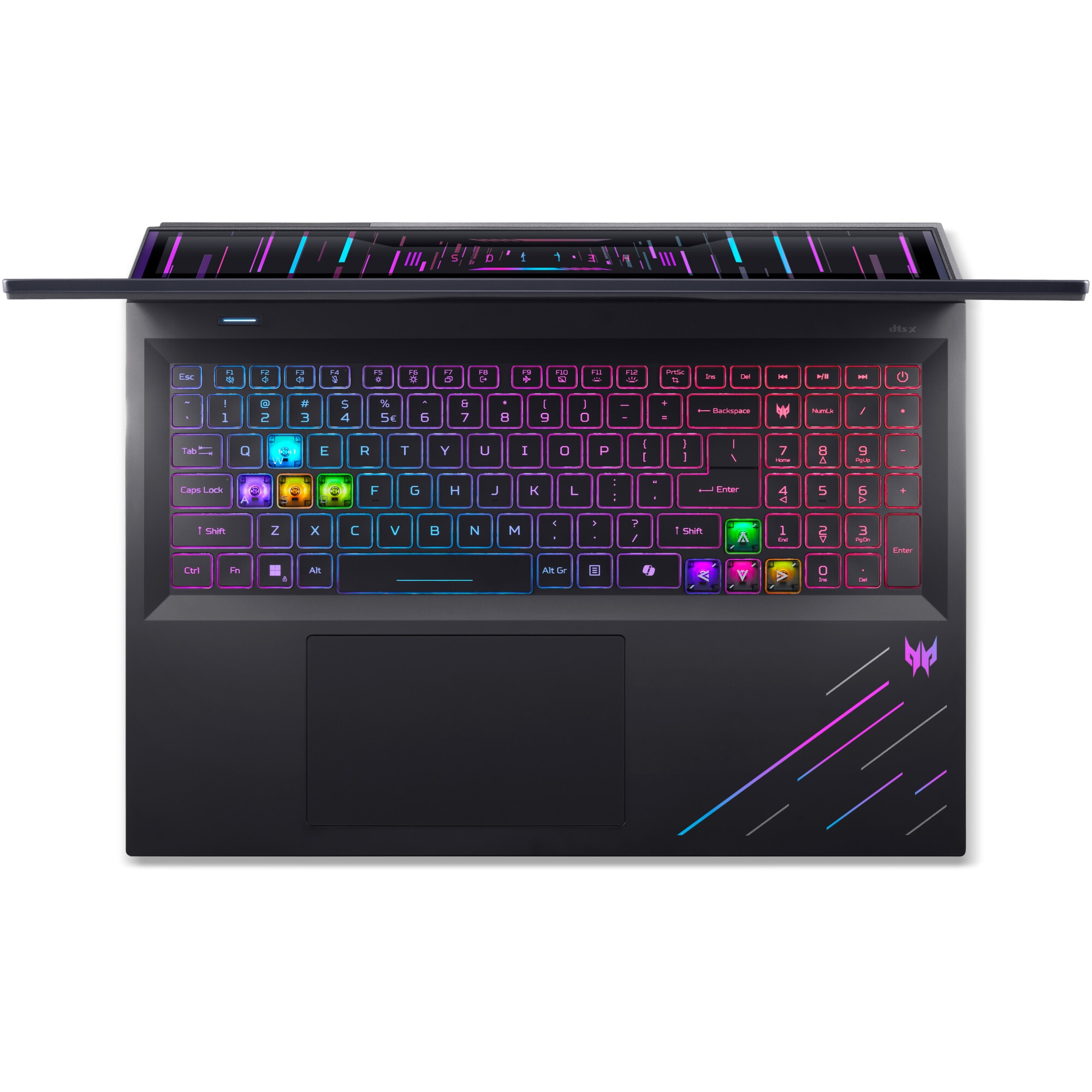 Laptop Gaming Acer Predator Helios 18 AI PH18-73-92T4 cu procesor Intel® Core™ Ultra 9 275HX pana la 5.4GHz, 18", WQUXGA, 120Hz, IPS, 96GB DDR5 RAM, 4TB SSD, NVIDIA® GeForce RTX™ 5090 24GB GDDR7, Windows 11 Pro, Abyssal Black