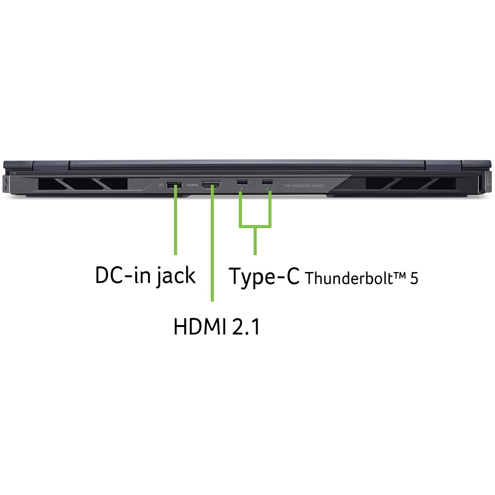 Laptop Gaming Acer Predator Helios 18 AI PH18-73-92T4 cu procesor Intel® Core™ Ultra 9 275HX pana la 5.4GHz, 18", WQUXGA, 120Hz, IPS, 96GB DDR5 RAM, 4TB SSD, NVIDIA® GeForce RTX™ 5090 24GB GDDR7, Windows 11 Pro, Abyssal Black