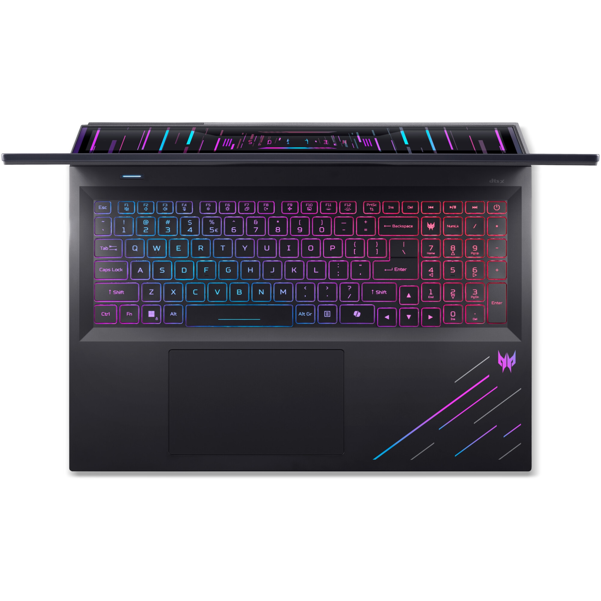 Laptop Gaming Acer Predator Helios 18 AI PH18-73-92T4 cu procesor Intel® Core™ Ultra 9 275HX pana la 5.4GHz, 18", WQUXGA, 120Hz, IPS, 96GB DDR5 RAM, 4TB SSD, NVIDIA® GeForce RTX™ 5090 24GB GDDR7, Windows 11 Pro, Abyssal Black