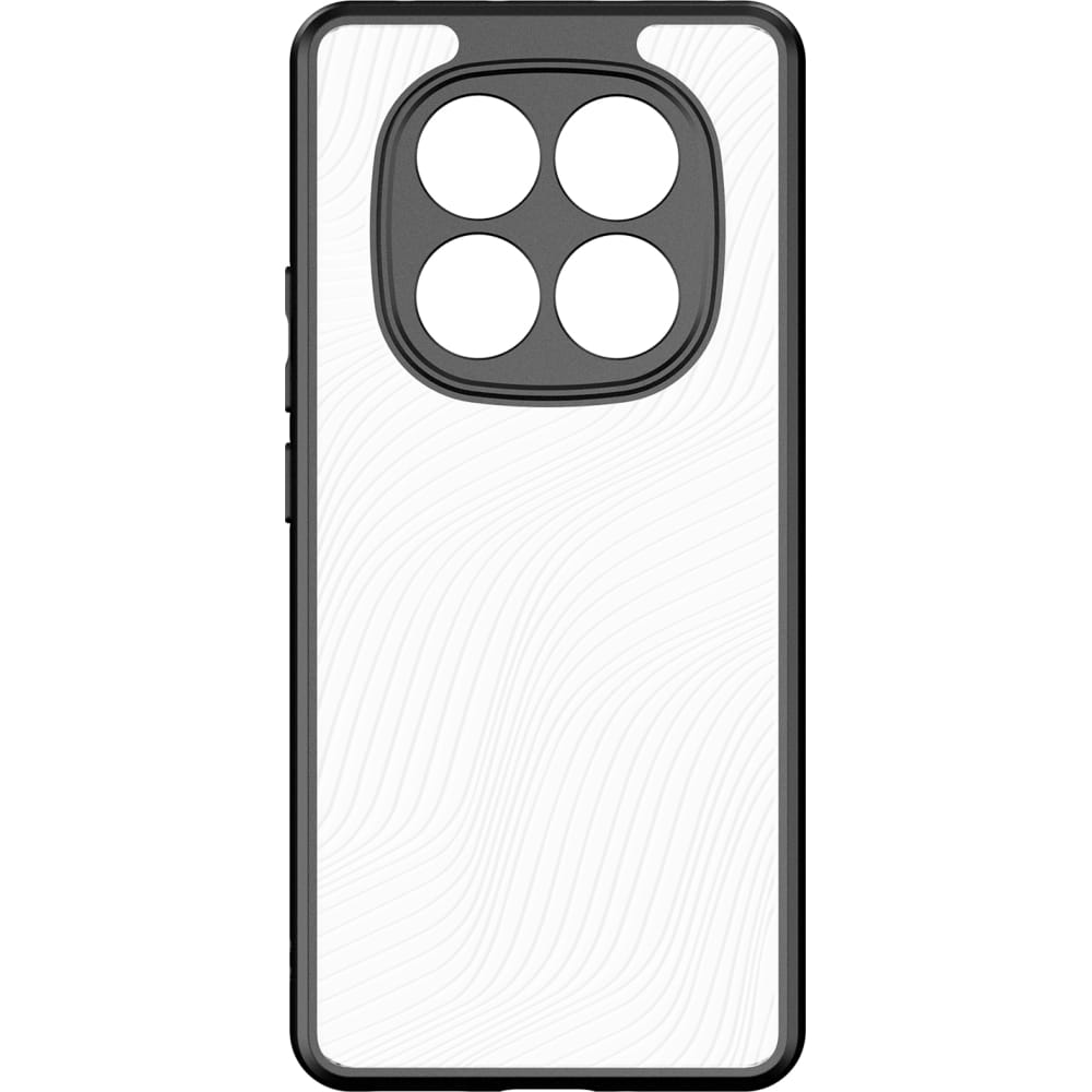 Husa Dux Ducis Aimo pentru Redmi Note 14 Pro 5G, transparente cu negru