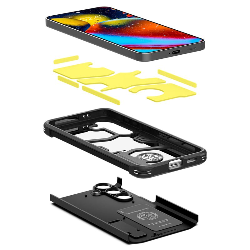 Carcasa Spigen Tough Armor compatibila cu Samsung Galaxy S24 Plus Black