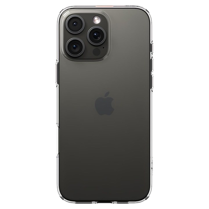 Carcasa Spigen Liquid Crystal compatibila cu iPhone 16 Pro Max Crystal Clear