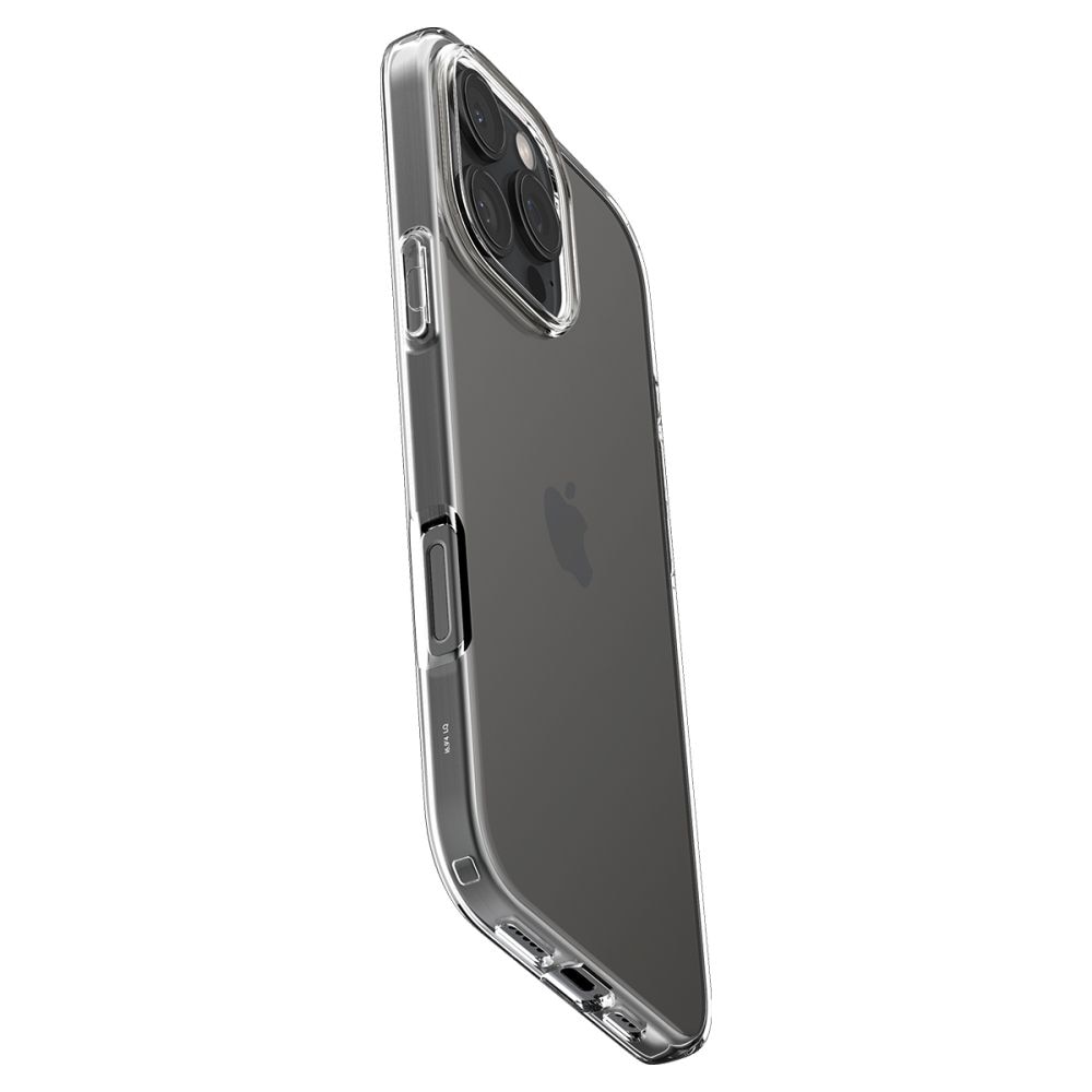 Carcasa Spigen Liquid Crystal compatibila cu iPhone 16 Pro Max Crystal Clear