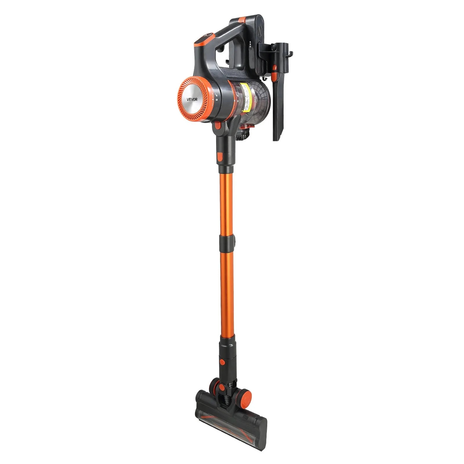 Aspirator vertical VEVOR, aspiratie maxima 40KPA, aspirator reincarcabil anti-incurcare cu ecran LED, aspirator de mana usor cu autonomie de 47 de minute pentru casa, covoare, par de animale, podele dure