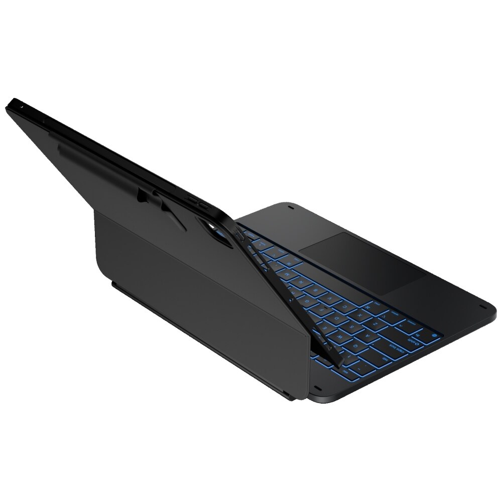 Carcasa cu tastatura Typecase Edge Plus compatibila cu iPad Pro 13 inch 2024 / 2025, Negru