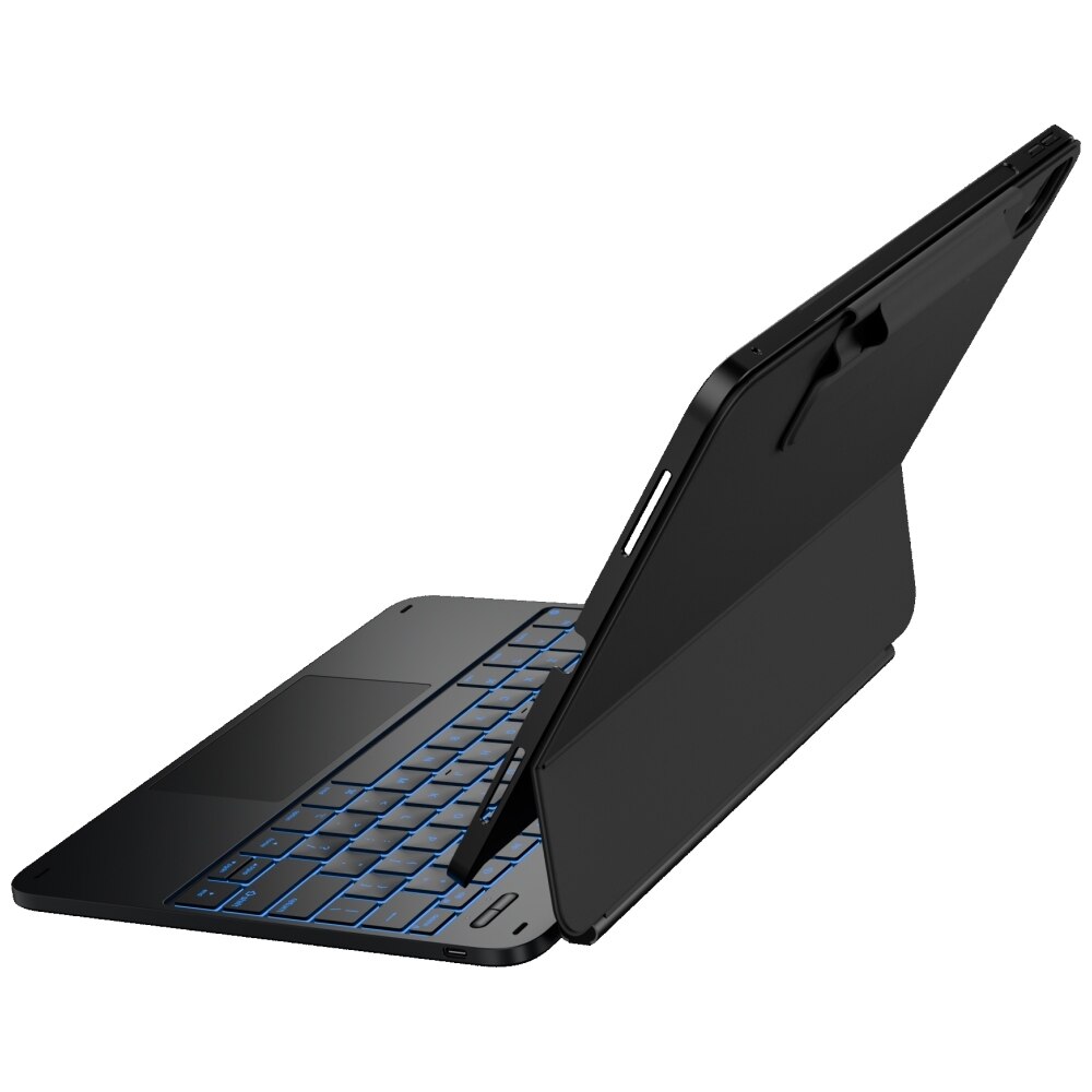 Carcasa cu tastatura Typecase Edge Plus compatibila cu iPad Pro 13 inch 2024 / 2025, Negru
