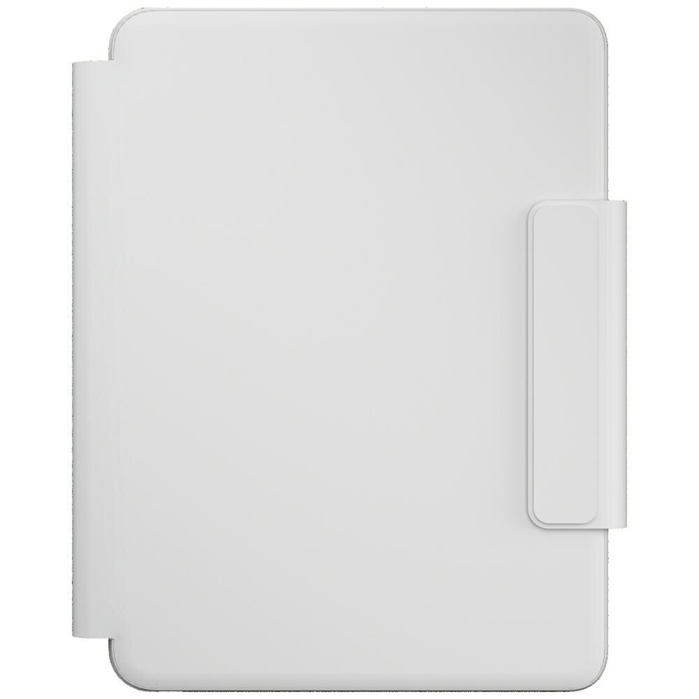 Carcasa cu tastatura Typecase Edge compatibila cu iPad Air 11 inch 2024 / 2025, Alb