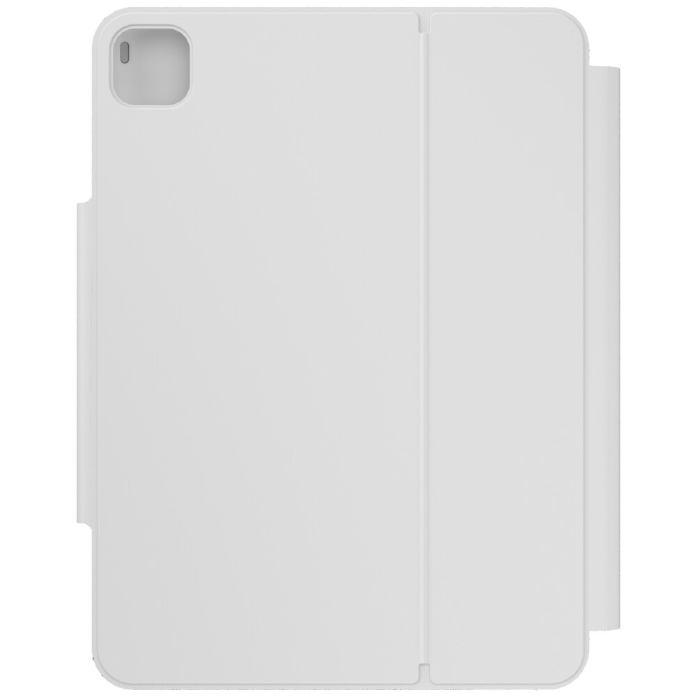 Carcasa cu tastatura Typecase Edge compatibila cu iPad Air 11 inch 2024 / 2025, Alb