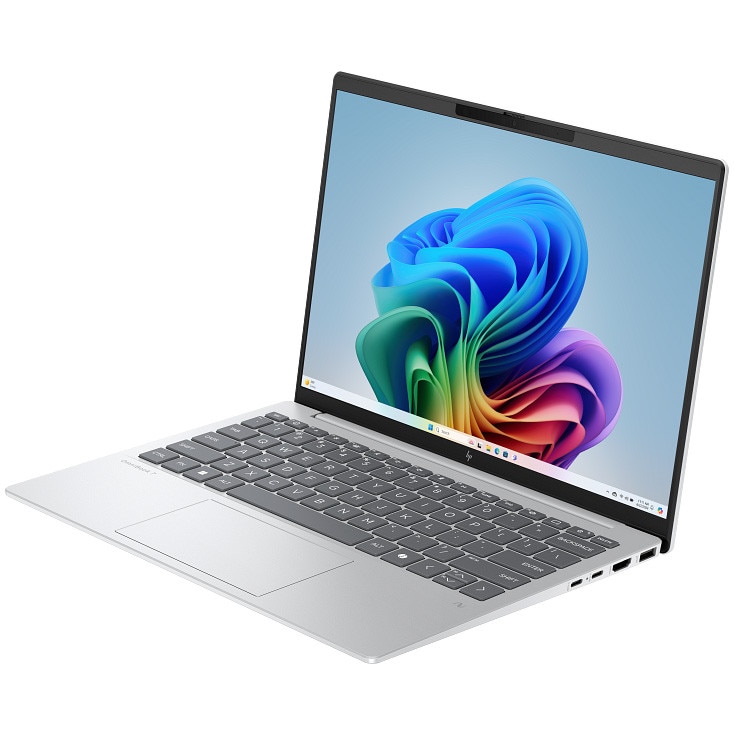 Laptop HP OmniBook 7 AeroNGAI 13-bg1009nn with processor AMD Ryzen™ AI 7 350 up to 5.0GHz, 13.3", 2K, IPS, 16GB LPDDR5x RAM, 2TB SSD, AMD Radeon™ 860M Graphics, Windows 11 Home, Glacier silver
