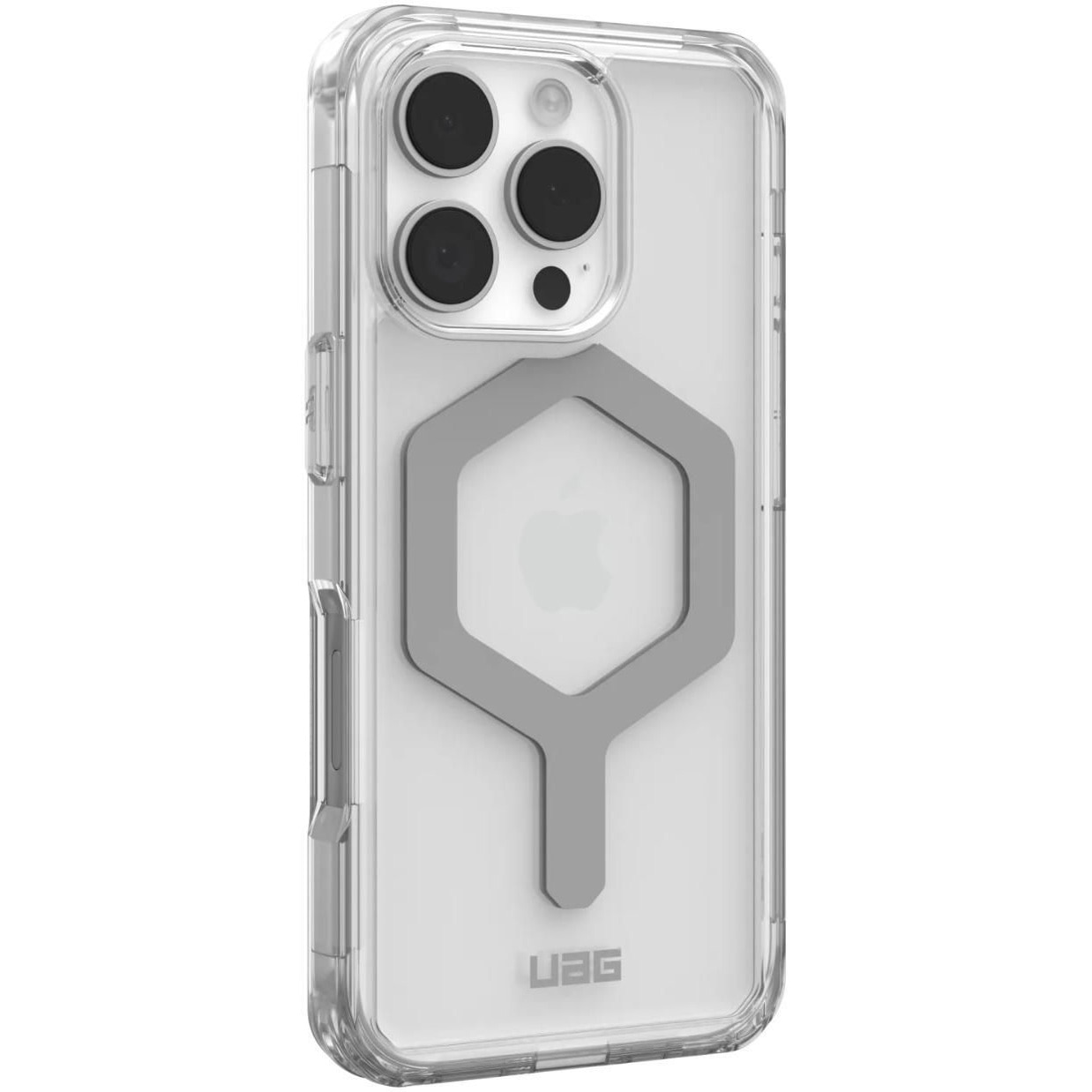 Husa de protectie UAG Plyo Magsafe pentru iPhone 16 Pro Max, Ice, Silver