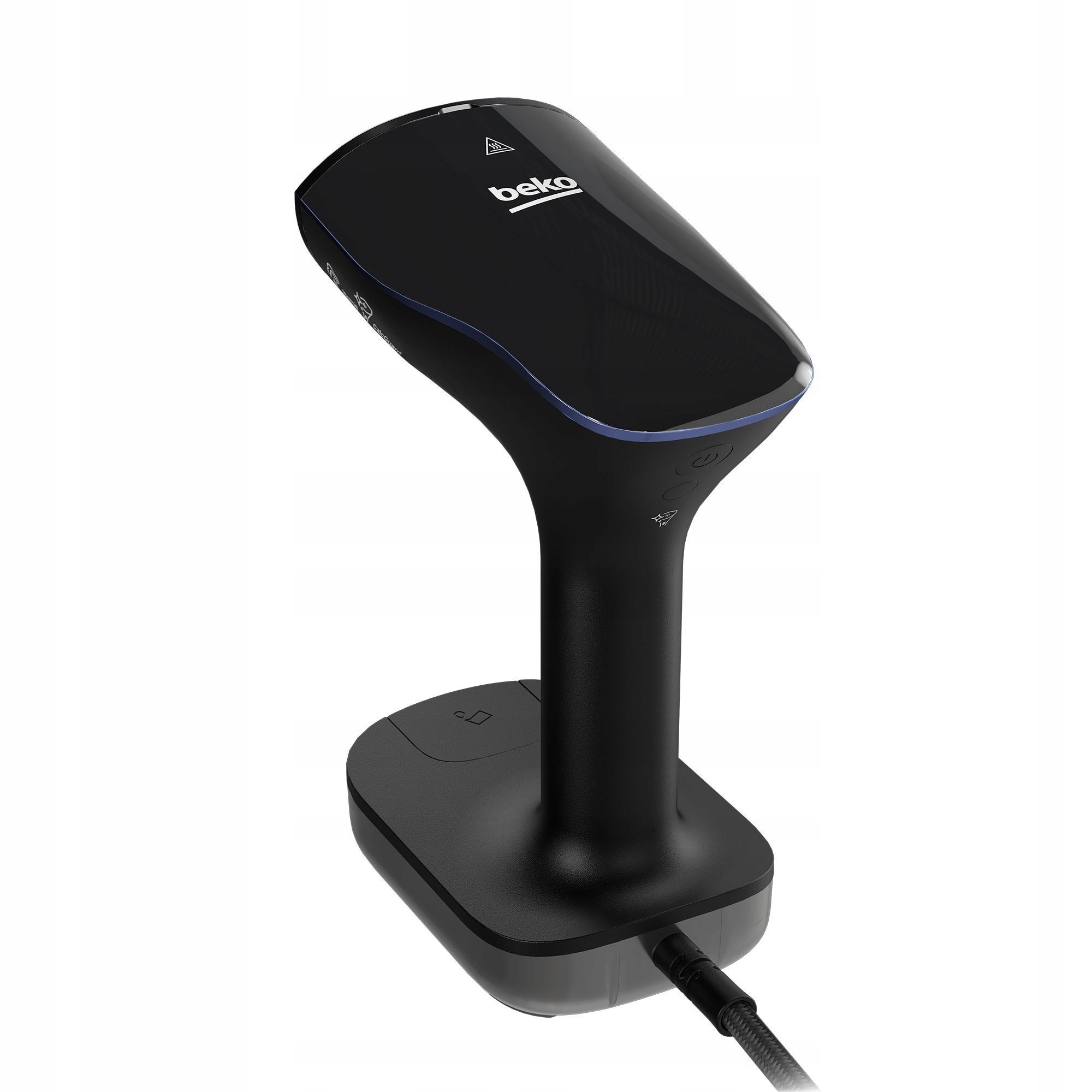 Parownica Beko STM7122B 2280W 30g/min, neagra, cu 2 setari de abur, set cu accesorii