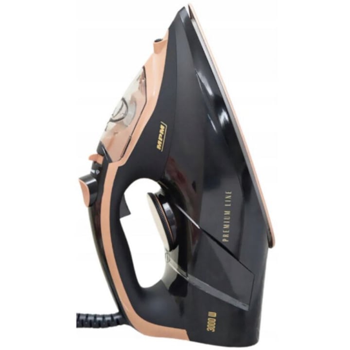 Fier de calcat cu abur MPM MZE-24/C, 3000W, 190g/min, ceramica, sistem anti-picurare