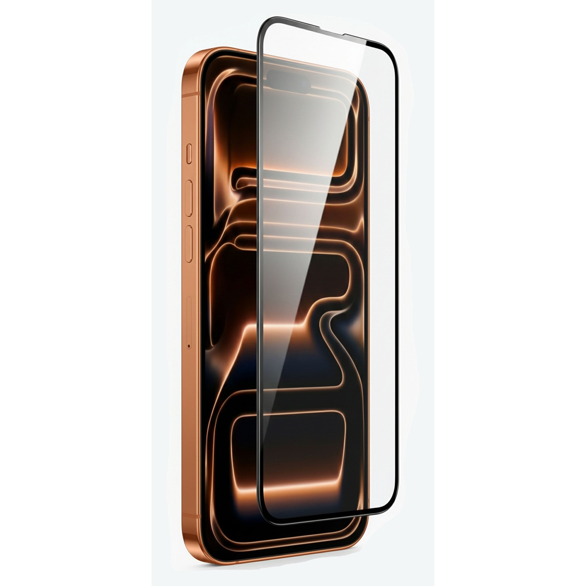Folie de protecție din sticlă securizată, HD, anti-șoc, transparentă, pentru iPhone 17 Pro