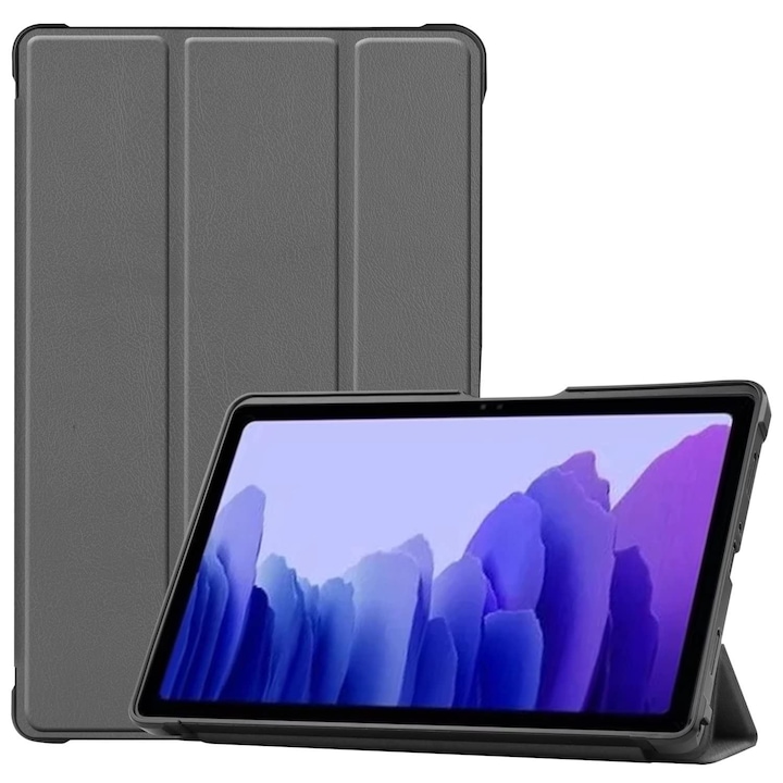 Husa tableta Ywei pentru Samsung Galaxy Tab S8 S7, gri, 11inch, trifold slim