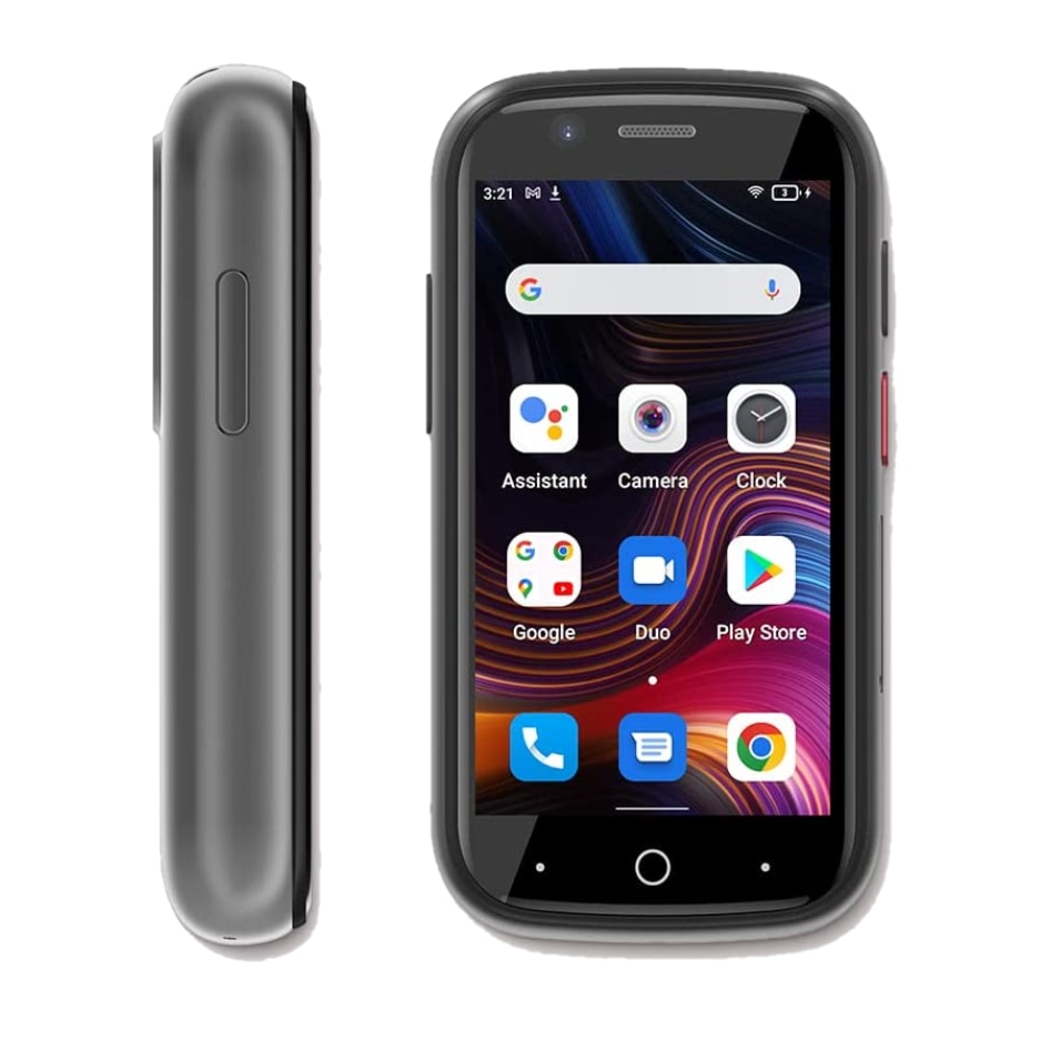 Telefon mobil Unihertz Jelly 2E Argintiu, 4G, 3.0", 4GB RAM, 64GB ROM, Android 12, A20 MT6761D Quad-Core, 2000mAh, Dual SIM