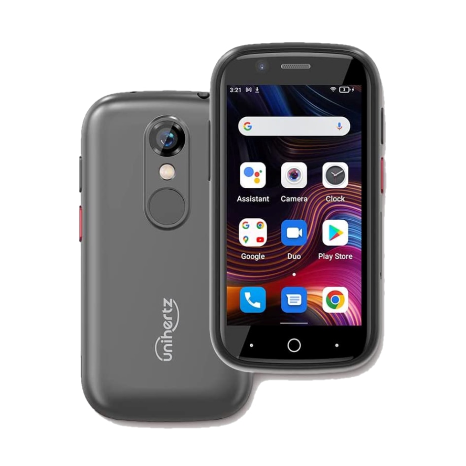 Telefon mobil Unihertz Jelly 2E Argintiu, 4G, 3.0", 4GB RAM, 64GB ROM, Android 12, A20 MT6761D Quad-Core, 2000mAh, Dual SIM