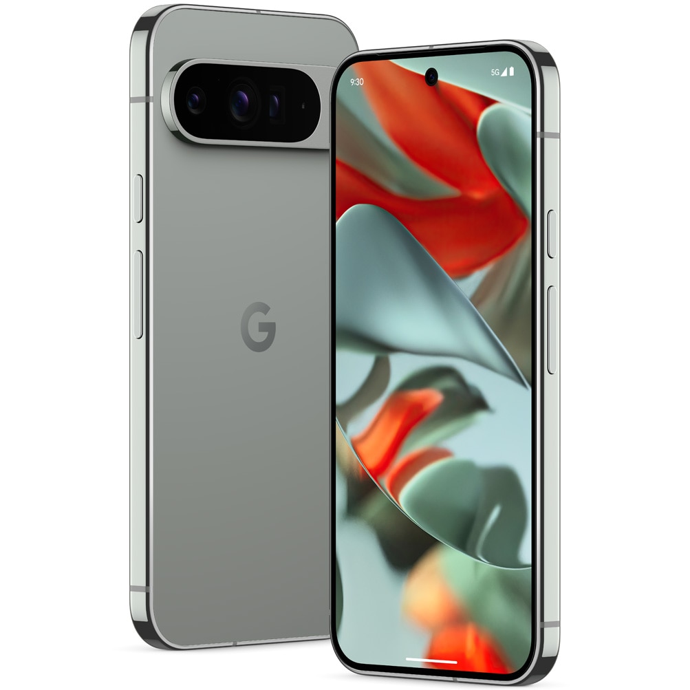 RESIGILAT: Telefon mobil Google Pixel 9 Pro XL, 512GB, 16GB RAM, 5G, Hazel