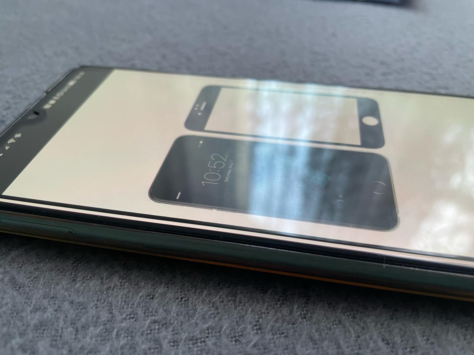 Folie de protectie Full Face pentru Huawei P30, Negru
