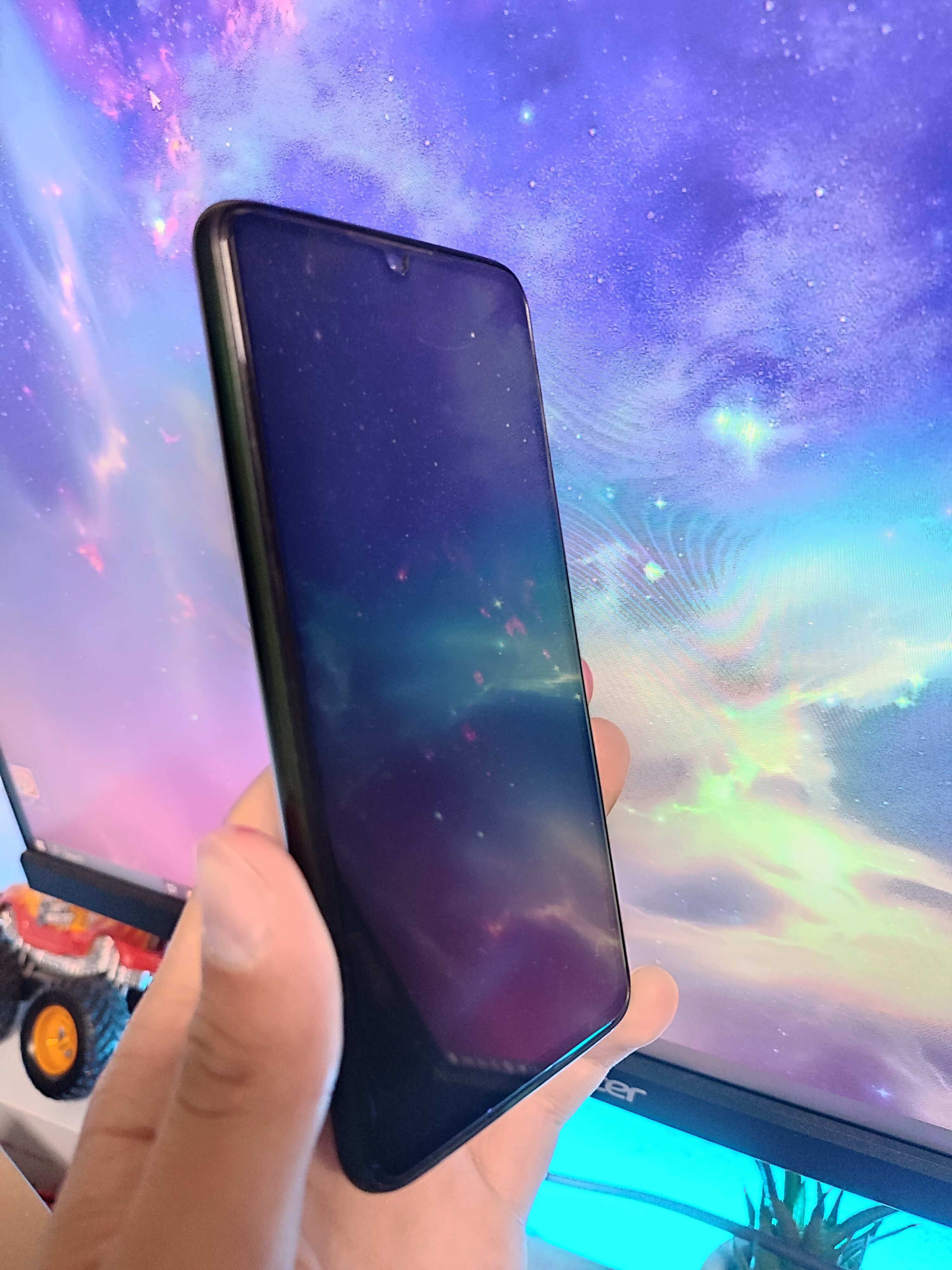 Folie de protectie Full Face pentru Huawei P30, Negru