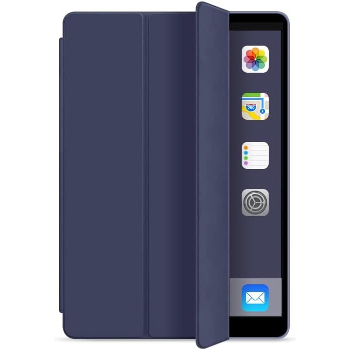 Husa tableta pentru Samsung Galaxy Tab A9 de 8, 7 inchi, VIENOD, TPU Smart Cover, albastru inchis