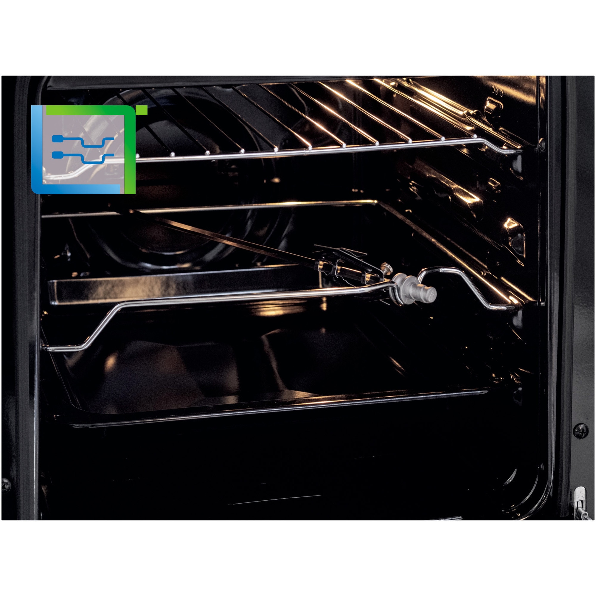 Aragaz Nobeltek NLT 5603B/G1, 50x60, plita si cuptor pe gaz, grill gaz, rotisor, aprindere electrica, iluminare cuptor, siguranta plita si cuptor, echipat cu diuze GN, diuze GPL de schimb, capac tabla, bej
