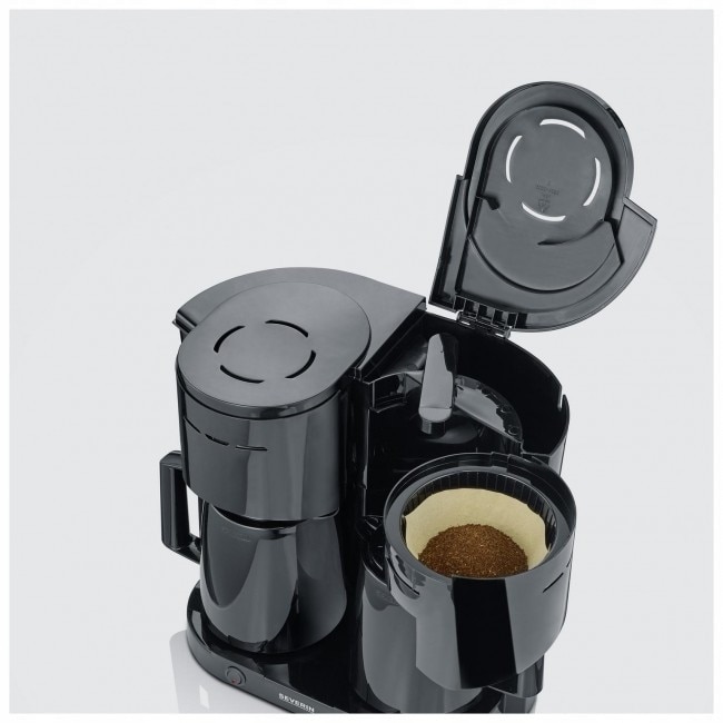 Cafetiere Severin KA 9315, 2 dzbanki termice, 2000W, negru, 36.3x39.5x25.5cm