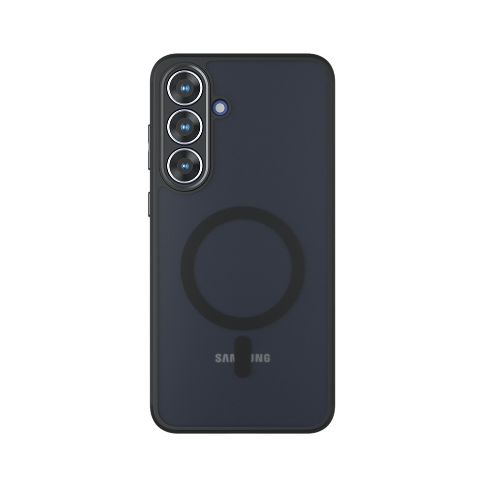 Husa pentru Motorola Edge 50 Fusion Daden® PureFrost MagSafe, Incarcare wireless, Protectie sporita, Anti-amprenta, Negru fumuriu