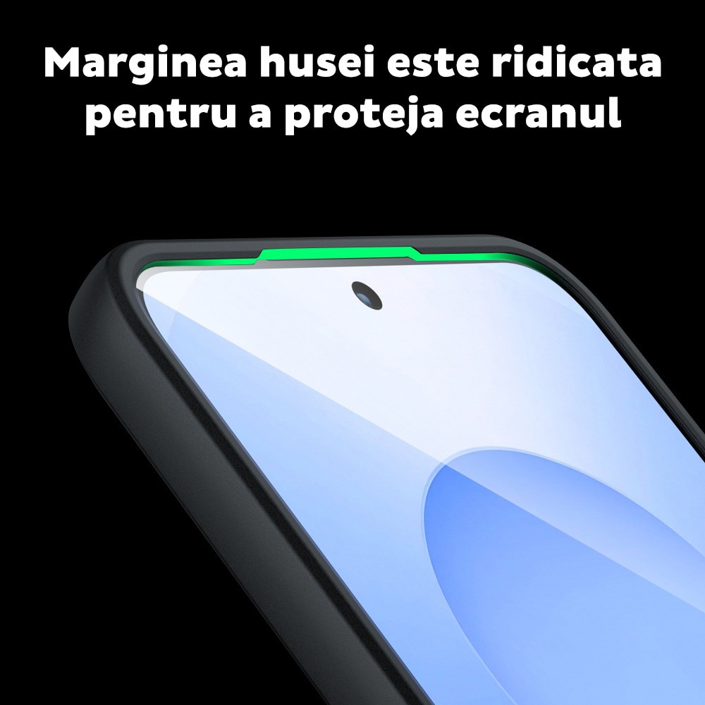 Husa pentru Motorola Edge 50 Fusion Daden® PureFrost MagSafe, Incarcare wireless, Protectie sporita, Anti-amprenta, Negru fumuriu