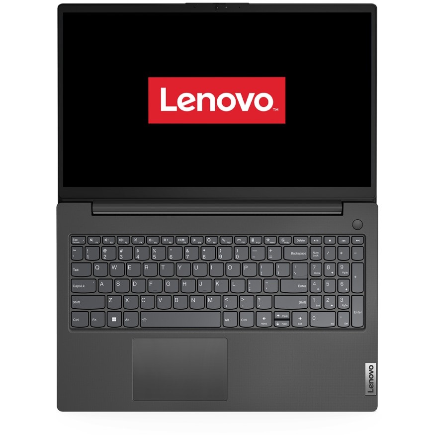 Laptop Lenovo V15 G4 IRU cu procesor Intel® Core™ i5-13420H pana la 4.6GHz, 15.6" Full HD, IPS, 8GB DDR4, 256GB SSD, Intel® UHD Graphics, No OS, Business Black