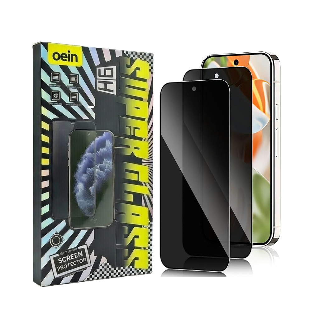 Set 2 Folie Sticla Privacy pentru Google Pixel 9 – Sticla Securizata 9H+ Anti-Spy 28 Grade, Claritate HD, Tratament Oleofob Electronic, Anti-Amprenta, Sensibilitate Touch Avansata, Acoperire Completa Compatibila cu Husa cu Margini Negre