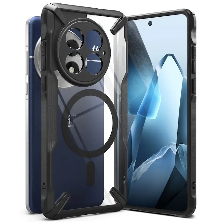 Carcasa Ringke Fusion X Magnetic MagSafe compatibila cu OnePlus 13 Black