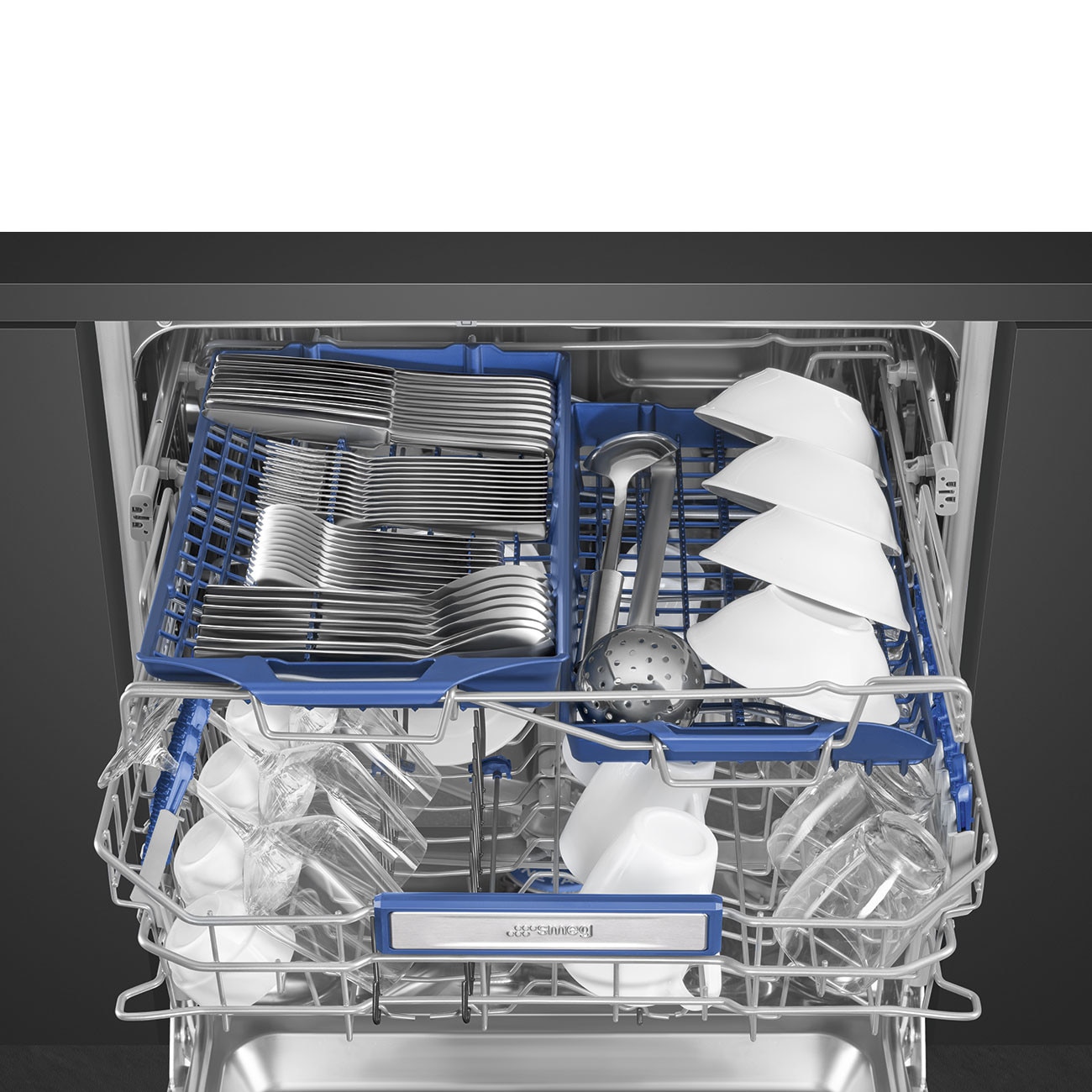 Masina de spalat vase incorporabila SMEG STL323BL, 60 cm, 13 seturi