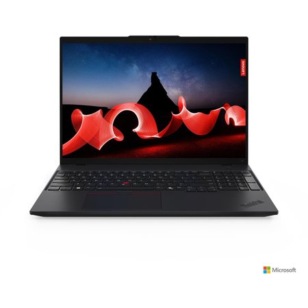 Laptop Lenovo ThinkPad L16 Gen 1 21L30038RI, 16 inch 1920 x 1200, Intel 125U 12 C / 14 T, 1.3 GHz - 4.3 GHz, 12 MB cache, 28 W, 16 GB DDR5, 512 GB SSD, Intel Graphics, Fara sistem de operare, Negru