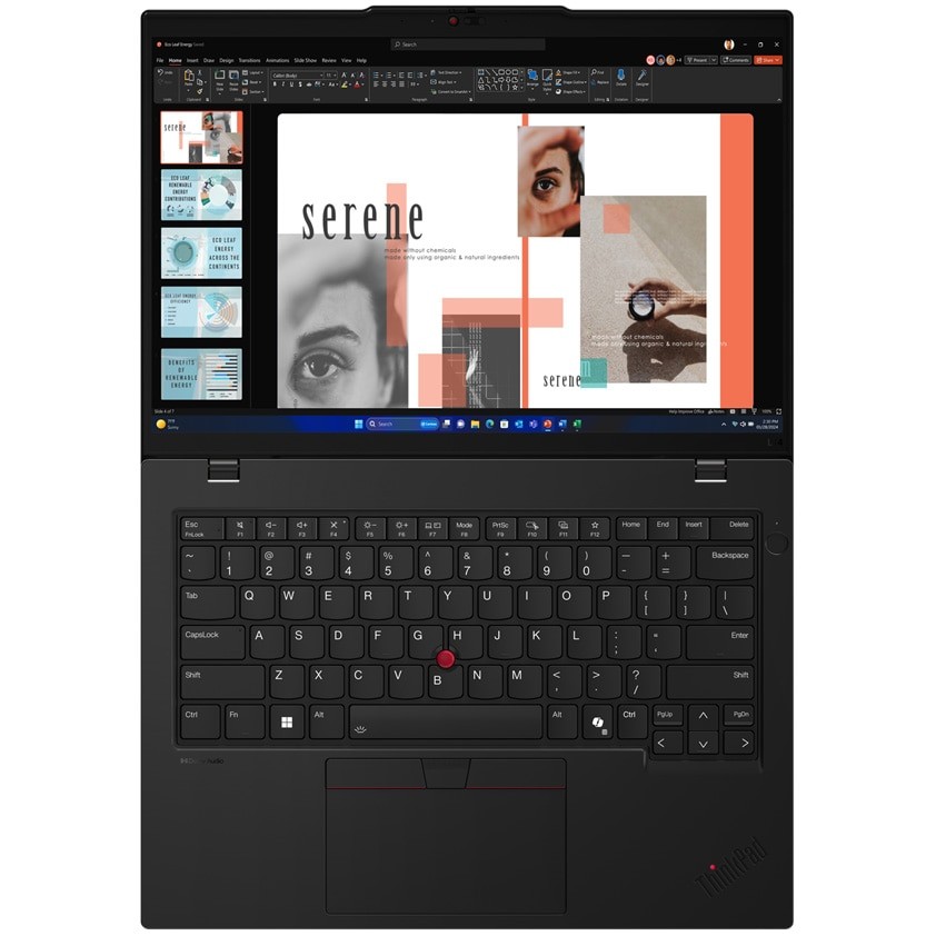 Laptop Lenovo ThinkPad L14 Gen 5 cu procesor Intel® Core™ Ultra 5 125U pana la 4.3GHz, 14", WUXGA, IPS, 1x 16GB SO-DIMM DDR5, 512GB SSD, Intel® Graphics, Windows® 11 Pro, Black, 3Y Courier or Carry-in upgrade