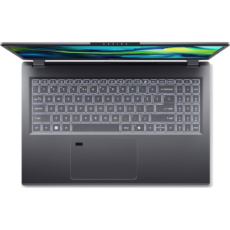 Laptop Acer Aspire 15 A15-51M-7859 cu procesor Intel® Core™ i7-13620H pana la 4.9GHz, 15.6'', Full HD, IPS, 16GB LPDDR5 RAM, 1TB SSD, Intel® UHD Graphics, No OS, Steel Gray