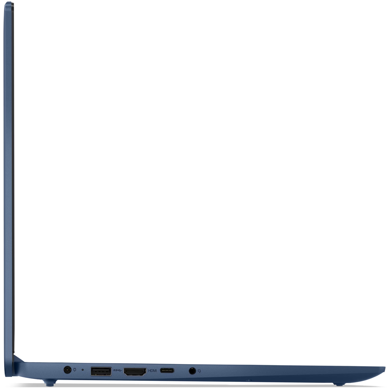 Laptop Lenovo IdeaPad Slim 3 15ABR8 cu procesor AMD Ryzen™ 5 5625U pana la 4.3GHz, 15.6" Full HD, 8GB DDR4 RAM, 256GB SSD, AMD Radeon™ Graphics, No OS, Abyss Blue