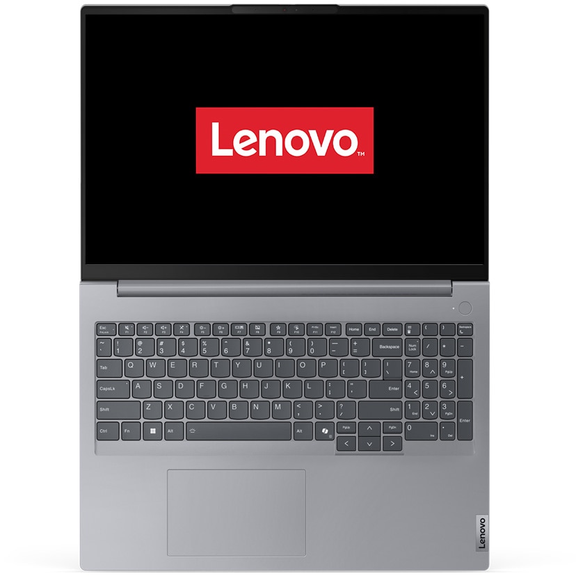Laptop Lenovo ThinkBook 16 G7 IML cu procesor Intel® Core™ Ultra 5 125U pana la 4.3GHz, 16" WUXGA, IPS, 16GB DDR5, 512GB SSD, Intel® Graphics, No OS, Arctic Grey